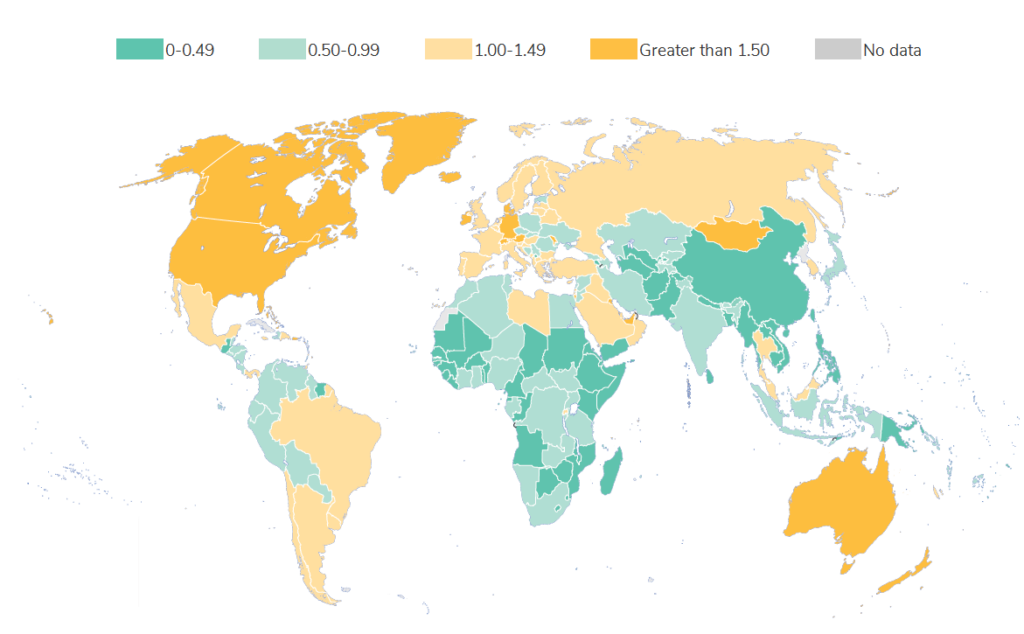 Global waste statistics 2019
Annual global waste